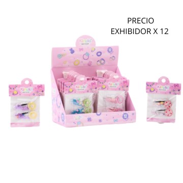 TG ACC KIRUKI HEBILLAS C/CONFETTI x2u 200016