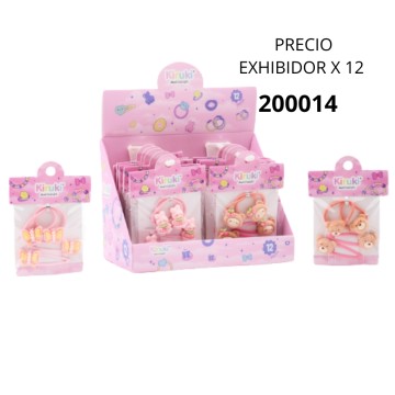 TG ACC KIRUKI SET 2 COLITAS+2 HEBILLAS 200014