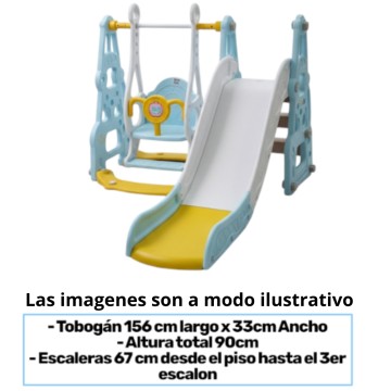 JUG CYB TOBOGAN Y HAMACA 57026 E/CAJA 101x53x36cm