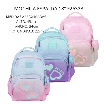 MOCHILA FOOTY 18