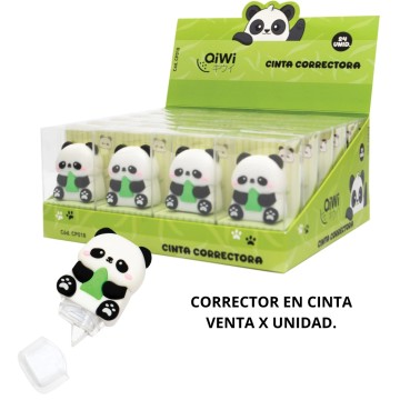 CORRECTOR QIWI PANDA CINTA CP018