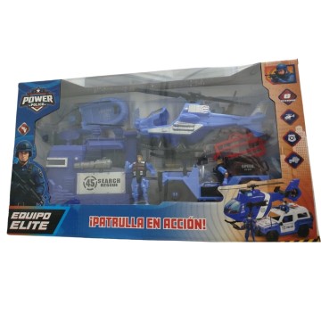 JUG CYB SET POLICIA 56874 PATRULLA ACCION