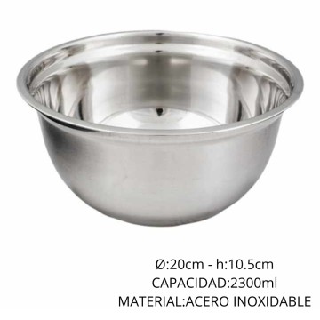 BZ BOWL ACERO 22cm 57915426