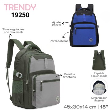 MOCHILA TRENDY 19250/19256
