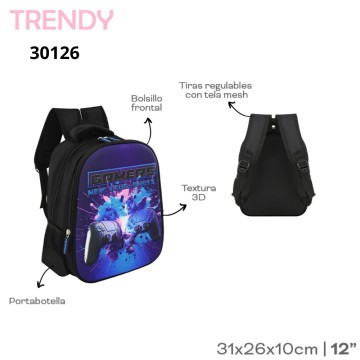 MOCHILA TRENDY INF 30126