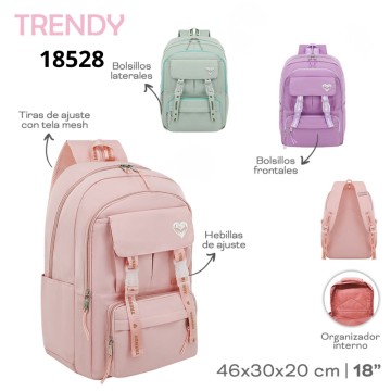 MOCHILA TRENDY 18528/18529
