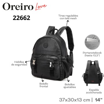 MOCHILA LAS OREIRO 22662