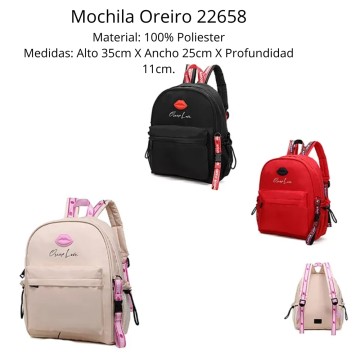 MOCHILA LAS OREIRO 22658
