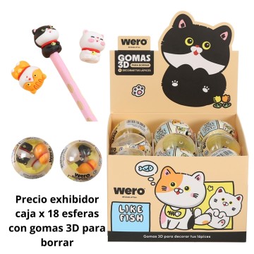 WERO GOMA 3D CAT LIKE WE4341