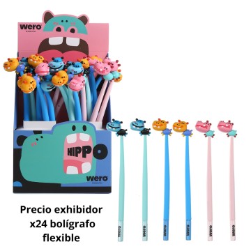 WERO BOLIGRAFO HIPPO WE4289 FLEXIBLE