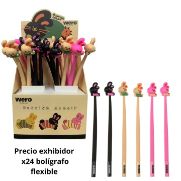 WERO BOLIGRAFO BUNNIE WE4288 FLEXIBLE
