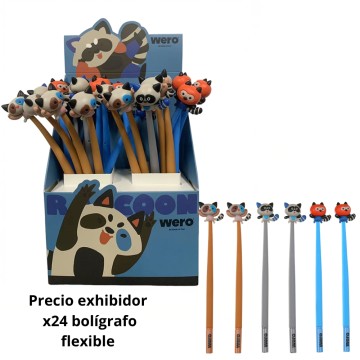WERO BOLIGRAFO RACOON WE4286 FLEXIBLE