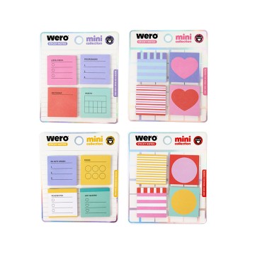 WERO STICK NOTES MINI COLLECTION SET WE4378