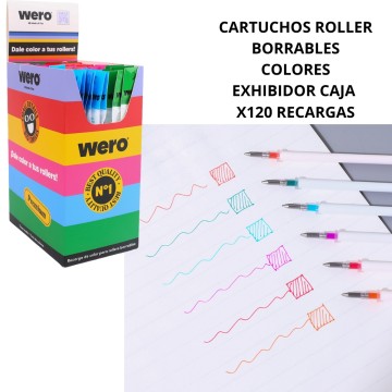 WERO TANQUE BORRABLE COLORES WE4248