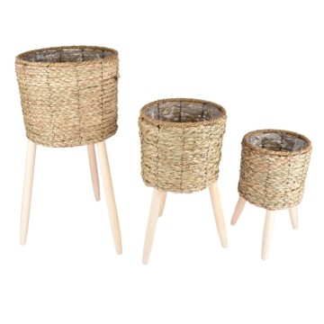 BZ DECO CESTA SET x3 5M13168 MIMBRE