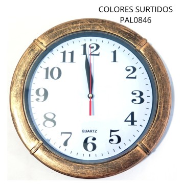 BZ DECO RELOJ PARED PAL0846/PAL0847