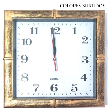 BZ DECO RELOJ PARED PAL0848