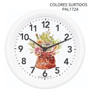 BZ DECO RELOJ PARED PAL1724/PAL1725