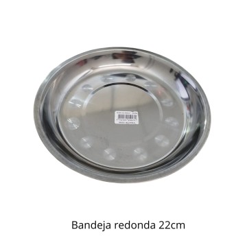 BZ BANDEJA MET XW027 REDONDA