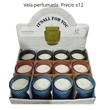 BZ DECO VELA 4M11415 PERFUMADA Cj x12u