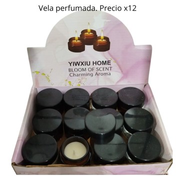 BZ DECO VELA 4M11417 PERFUMADA Cj x12u