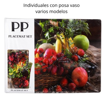 BZ INDIVIDUAL PAL0332 SET x6 + 6 PORTAVASO