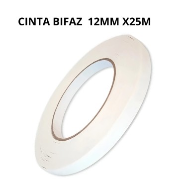 CINTA AD PP BIFAZ 12x25m