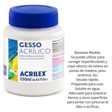 AX GESSO ACRILICO x 250ml