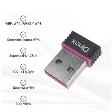 COMP ADAPTADOR WIFI DXWUSB330