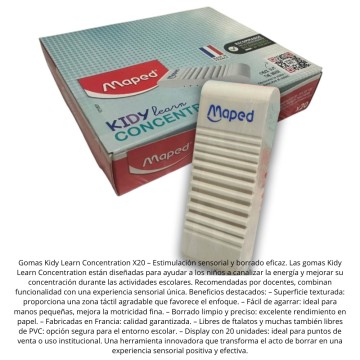 GOMA BORRAR MAPED KIDYLEARN 121801