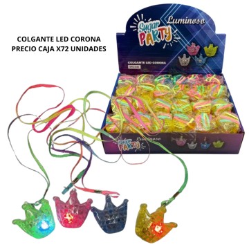 COT COLGANTE LED CORONITA x72u SPLT545