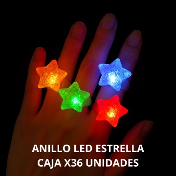 COT ANILLO LED ESTRELLA x36u SPLT540