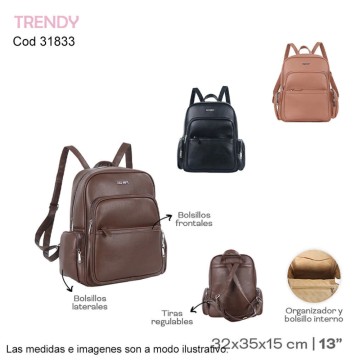 CARTERA TRENDY 31833 MOCHILA