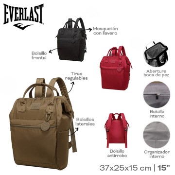 MOCHILA EVERLAST 22737 BOCA PEZ