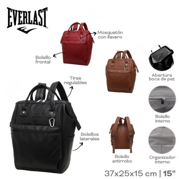 MOCHILA EVERLAST 22740 BOCA PEZ
