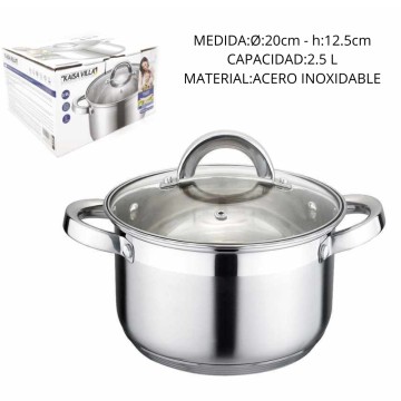 BZ CACEROLA ACERO 20cm 57915511