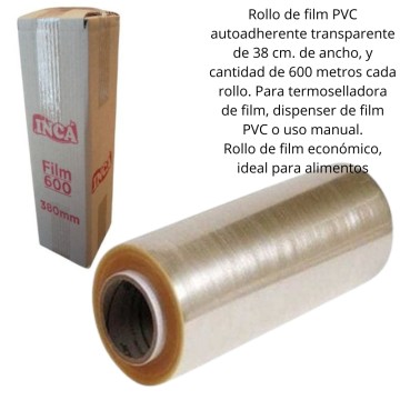 BZ FILM PROFESIONAL 38cm x 600Mts ROLLO