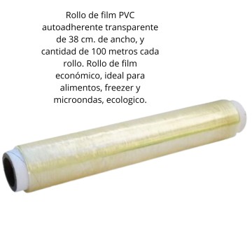 BZ FILM REPUESTO 38cm x 100Mts ROLLO