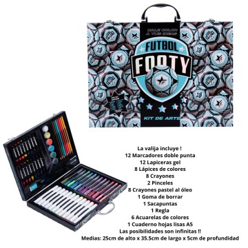 REG FOOTY SET HAPPY COLORS SET504/505