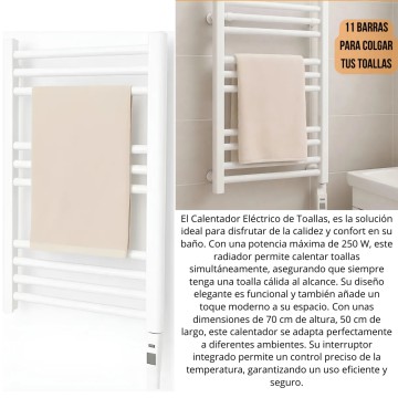 BZ ELEC CALENTADOR TOALLAS OR-TE250A ELECTRICO 