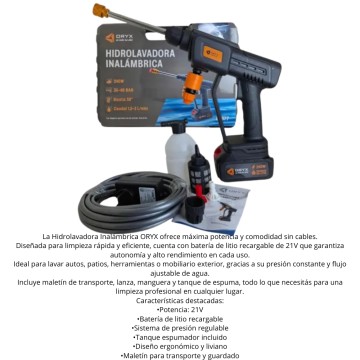 BZ ELEC HIDROLAVADORA EL678 INALAMBRICA