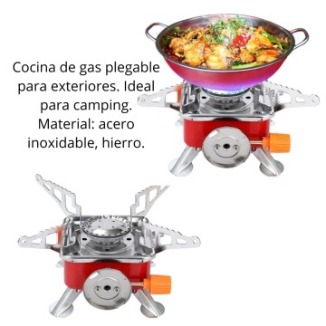 CAMP COCINA MINI JS-8255-BL A GAS