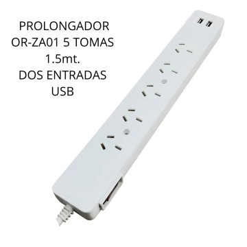 COMP PROLONGADOR OR-ZA01 5 TOMAS 1.5mt