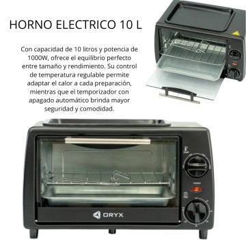 BZ ELEC HORNO OR-HE100 ELECTRICO 10Lt