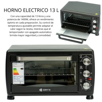 BZ ELEC HORNO OR-HE102 ELECTRICO 13Lt