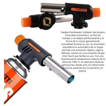 BZ SOPLETE JS-8249-BL PORTATIL 1300ºC