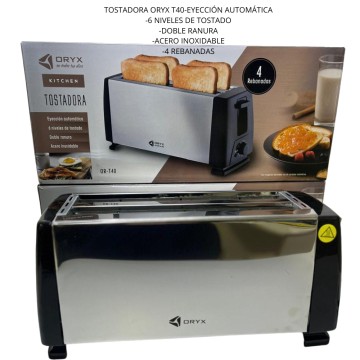 BZ ELEC TOSTADOR OR-T40 P/4 TOSTADAS