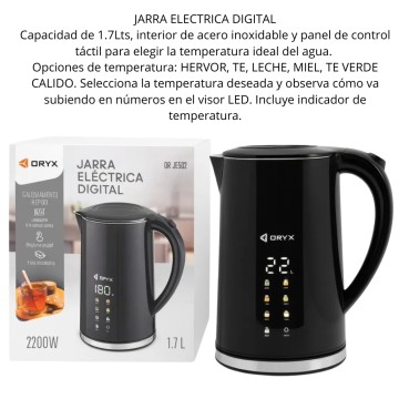 BZ ELEC PAVA ELECT OR-JEE02 1.7Lt DIGITAL