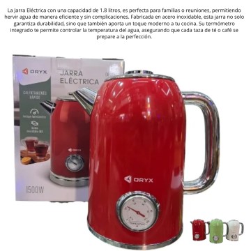 BZ ELEC PAVA ELECT OR-JEE01 1.8Lt ACERO