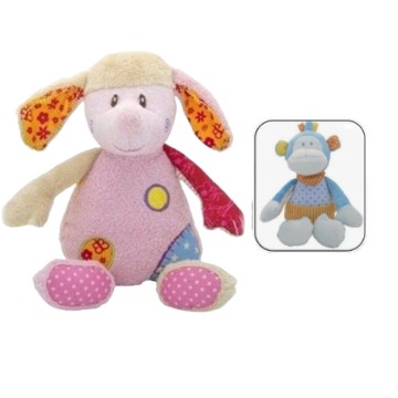 JUG CK PELUCHE BC208 PERRO/MONO 30cm SONAJERO